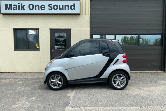 2015 Smart For2 with professional window tint in North Bay
